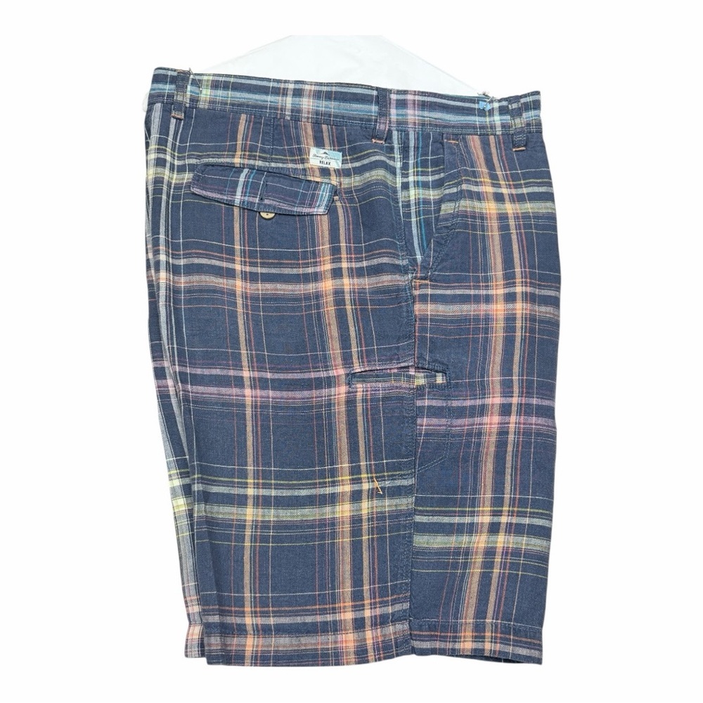 Tommy Bahama Multicolor Plaid Men's Shorts - Picture 3 of 7